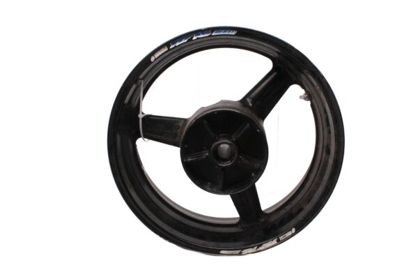 Rear wheel rim, three-spoke rim, 17x5.50, black Yamaha YZF R6 RJ03 036 01-02