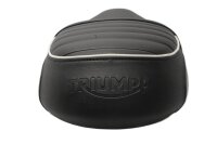 Säte med vita kantband baktill, klassiskt utseende Triumph Bonneville 1200 T120 20-20