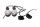 Clear pair of turn signals, front left and right Suzuki GSX-S 1000 A 21-21