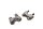 Triple clamps, upper handlebar clamps BMW F 650 GS R13, F650GS/04 04-07