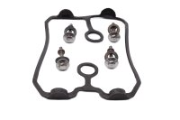 Valve cover gasket left, screw set, engine gasket Honda...