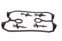 Valve cover gasket left, screw set, engine gasket Honda...
