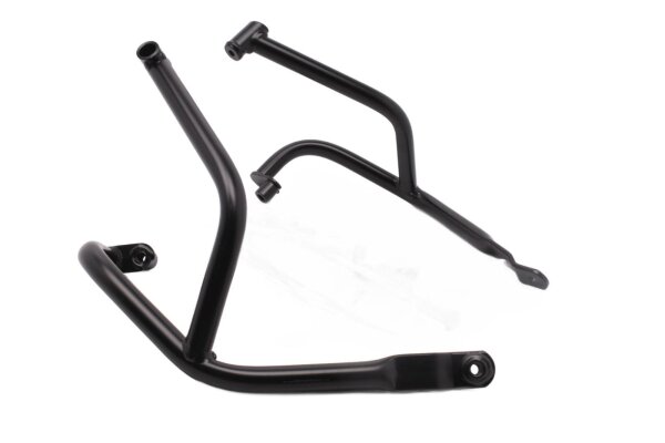 Valbeugels, motorbescherming, zwarte buis, montageset KTM Duke 390 23-23