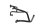 Valbeugels, motorbescherming, zwarte buis, montageset KTM Duke 390 23-23