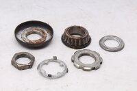 Set di cuscinetti per cannotto di sterzo, piastra superiore di sterzo, dadi dei cuscinetti Honda ST 1100 SC26 90-01