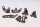 Engine mount, frame mount, bracket, screw set Honda ST 1100 SC26 90-01