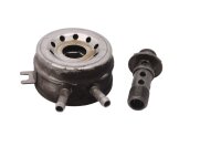 Oil cooler adapter, oil line connection screw Honda ST...