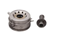 Oil cooler adapter, oil line connection screw Honda ST...