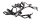 Forlygtebeslag, frontmaske, gevir foran Honda CMX 1100 A Rebel 21-21
