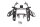 Forlygtebeslag, frontmaske, gevir foran Honda CMX 1100 A Rebel 21-21