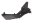 Couvercle du compartiment de garniture, avant droit Honda Pan European SC26 90-01