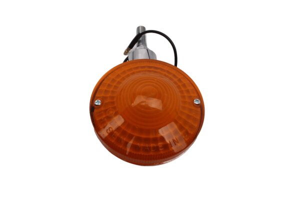 Bakre blinkers, rund, kromorange hölje, reflektor Yamaha XS 400 2A2 77-84