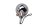 Bakre blinkers, rund, kromorange hölje, reflektor Yamaha XS 400 2A2 77-84