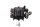 Front left brake caliper, two-piston brake caliper Honda CBR 1000 F SC24 89-93