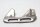 Auspuff Hitzeschild Hitzeschutz links BMW F 650 GS R13, F650GS/04 04-07