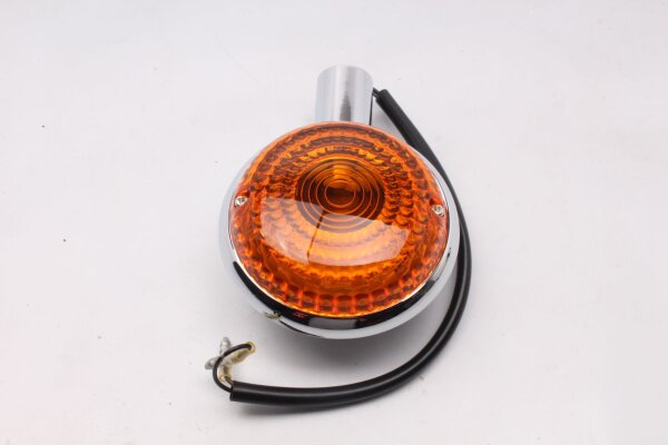 Blinker vorne rund orange Gehäuse chrom Beleuchtung Yamaha SR 400 16-16