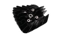 Cylinder head, valve cover, cooling fins, moped engine...