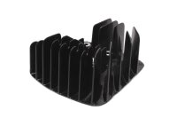 Cylinder head, valve cover, cooling fins, moped engine top Yamaha DT 50 R 3MN 89-98