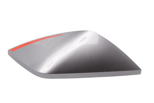 Copertura della carenatura, copertura laterale, argento con striscia decorativa rossa KTM universell