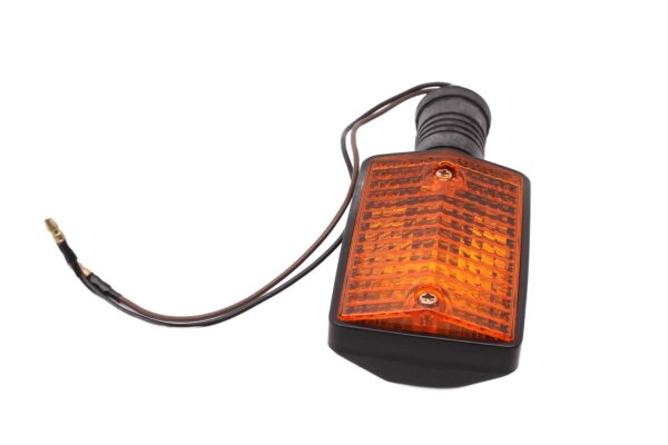 Front turn signal, orange, rectangular, 34L-83310-21-00 Yamaha XT 600 Z Tenere 1VJ 86-87