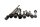 Skruvsats för motorfäste, fästfäste BMW F 650 GS R13, F650GS/04 04-07