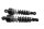 Coppia di ammortizzatori posteriori, puntone di tensione sinistro destro Triumph Bonneville 1200 T120 20-20