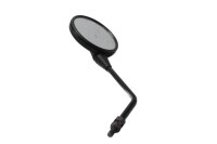 Left rearview mirror, handlebar mount, black BMW F 650 GS R13, F650GS/04 04-07