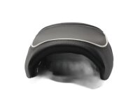 Correas de asiento, costuras decorativas acolchadas, color negro. Triumph Bonneville 1200 T120 20-20