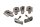 Tensor de cadena, ajuste del eje, basculante BMW F 650 GS R13, F650GS/04 04-07