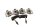 Tensor de cadena, ajuste del eje, basculante BMW F 650 GS R13, F650GS/04 04-07