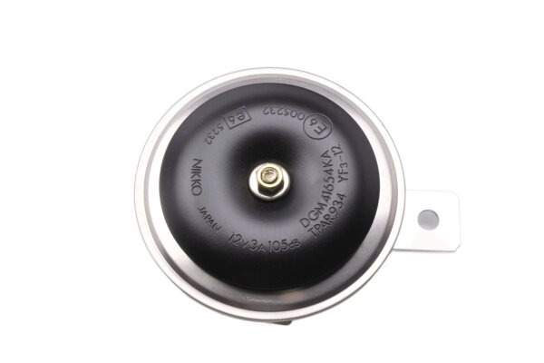 12V 105dB electric horn, round, black Yamaha TZR 125 L 93-93