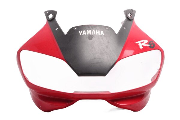 Máscara frontal, carenado del faro, carenado frontal superior Yamaha YZF R6 RJ03 036 01-02