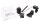 Crash bars, crash pads, set of engine protection, frame mount Kawasaki Z 125 K 20-20