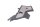 Right frame cover, splash guard, fairing Honda CBR 1000 F SC24 89-93