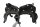 Forlygtebeslag, lampeholder, frontpanel BMW F 650 GS R13, F650GS/04 04-07