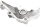 Couvercle de cylindre, carter dembrayage, joint gauche BMW F 650 GS R13, F650GS/04 04-07