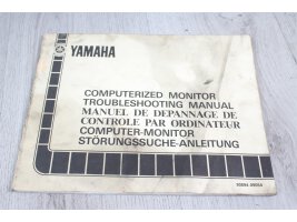 Computer Monitor Störungssuche Anleitung XJ Yamaha...