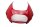 Front fairing, headlight cutout, red Ducati ST4 916ST4 98-03