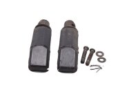 Passenger footrest pair, rubber, rear left and right Honda CBR 1000 F SC24 89-93