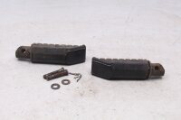 Passenger footrest pair, rubber, rear left and right Honda CBR 1000 F SC24 89-93