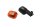 Front left turn signal, orange housing and glass, part number 483530 BMW F 650 GS R13, F650GS/04 04-07