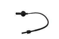 Ignition cable spark plug connector shielding insulated...