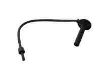 Ignition cable spark plug connector shielding insulated...
