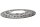 Bromsskiva fram, borrad, enkelskivbromssystem Honda Pan European SC26 90-01
