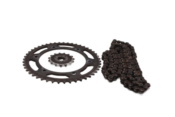 Kettenrad Ritzel Antriebskette Kettensatz Antrieb Suzuki DR 800 S SR43B 91-97