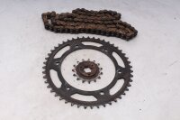 Kettenrad Ritzel Antriebskette Kettensatz Antrieb Suzuki DR 800 S SR43B 91-97