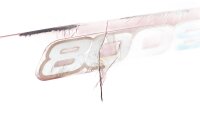 Seitenverkleidung Abdeckung rechts hinten rot silber Suzuki DR 800 S SR43B 91-97