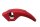 Bavettes de protection avant rouges Suzuki DR 800 S SR43B 91-97