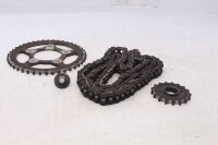 Piñón, cadena de transmisión, conjunto de transmisión Honda CBR 1000 F SC24 89-93