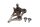 Right footrest assembly, bracket, footrest mount Honda CBR 1000 F SC24 89-93